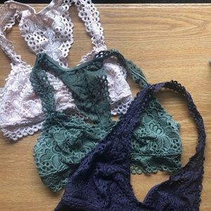 Aerie Bralettes, Bundle of 3.